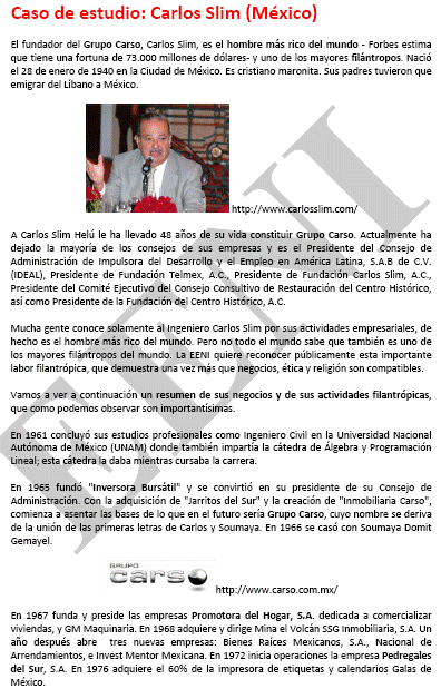 Carles Slim empresari mexicà
